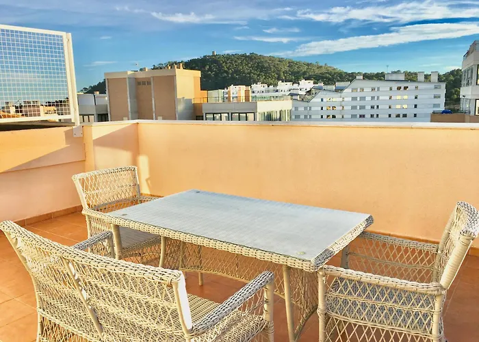 아파트 Panoramic Penthouse Apartment, Estrella De La Cala,